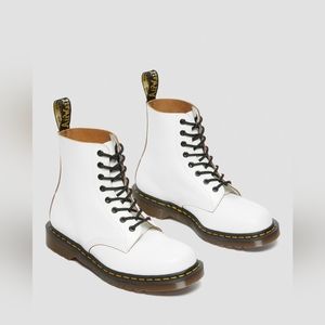 NWT Dr.Martens White boots
